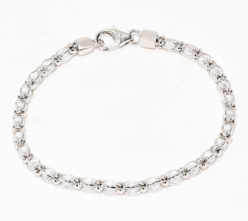 Diamonique Italia Bronze Cage Bracelet — View 5