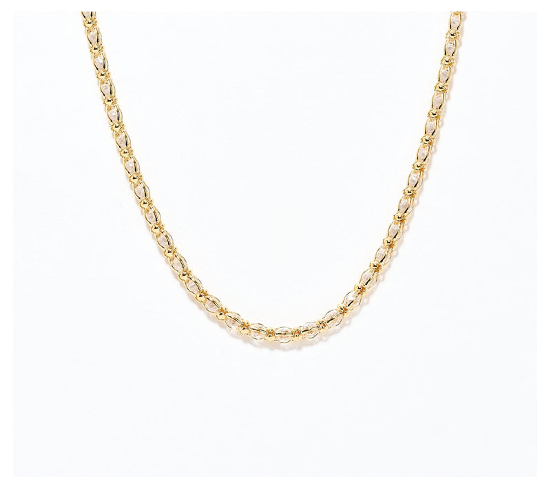 Diamonique Italia Bronze Cage Necklace — Main view