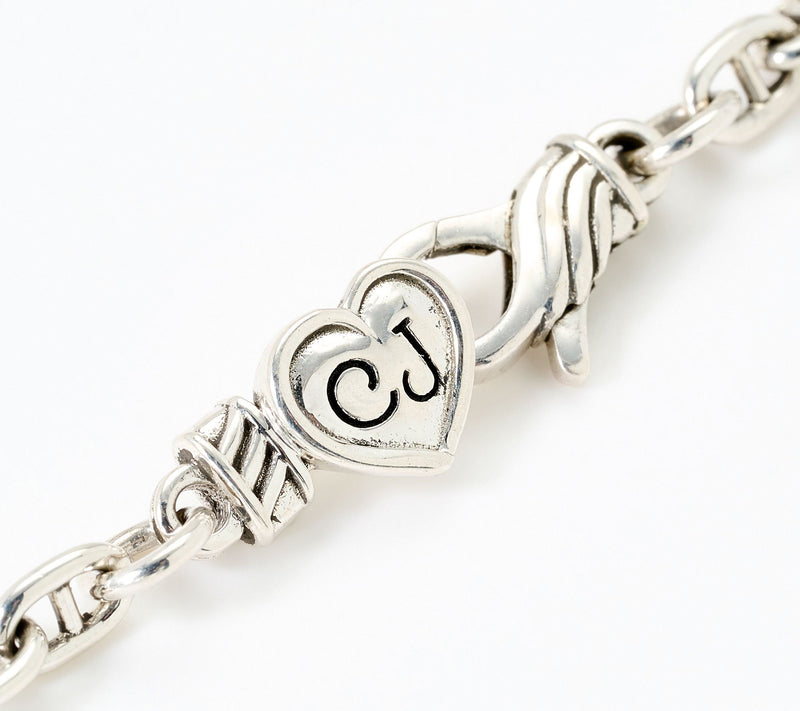 Christian James by Scott Grimes Sterling Silver Mini Mariner Chain Bracelet — View 2