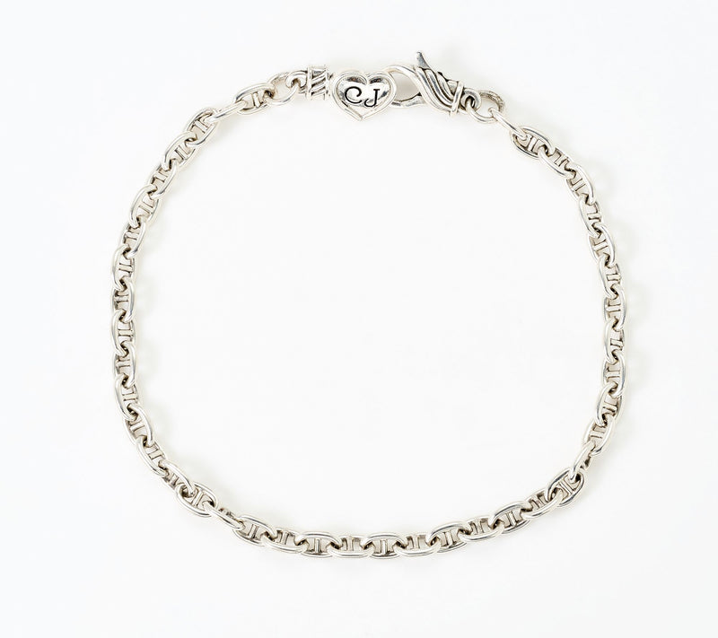 Christian James by Scott Grimes Sterling Silver Mini Mariner Chain Bracelet — Main view