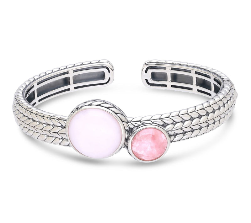Tiffany Kay Studio Sterling Opal & Rhodolite Gu mdrop Cuff — Main view