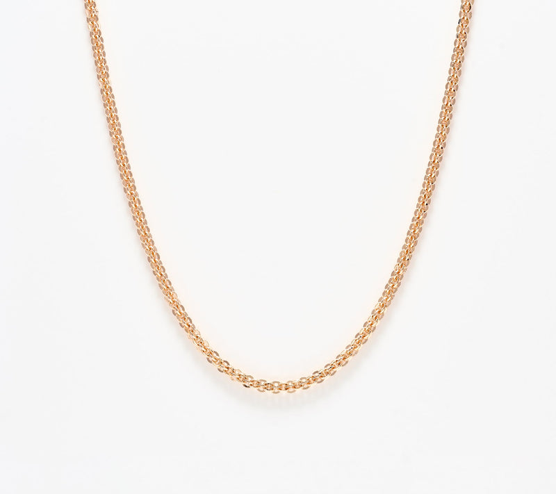 David Markstein Bronze Premiere Etruscan Weave Necklace, 18" — View 14