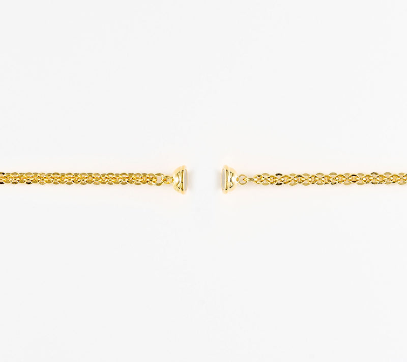 David Markstein Bronze Premiere Etruscan Weave Necklace, 18" — View 3
