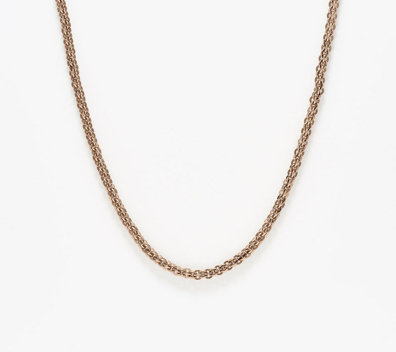 David Markstein Bronze Premiere Etruscan Weave Necklace, 20" — Main view