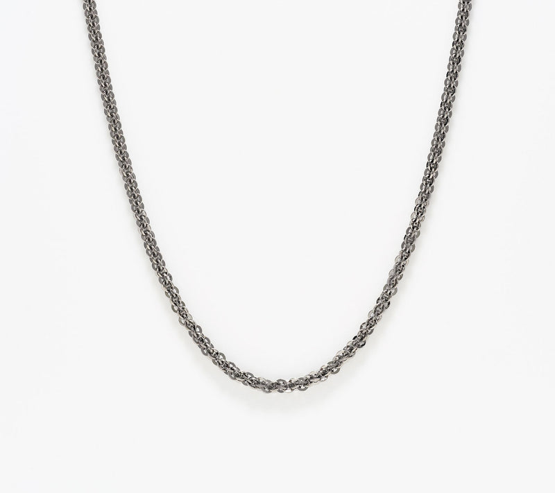 David Markstein Bronze Premiere Etruscan Weave Necklace, 20" — View 12