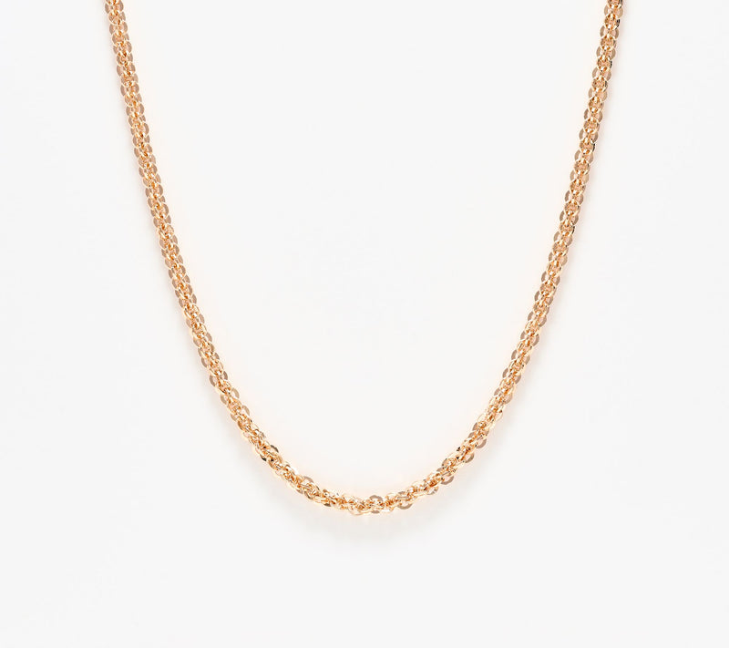 David Markstein Bronze Premiere Etruscan Weave Necklace, 20" — View 14