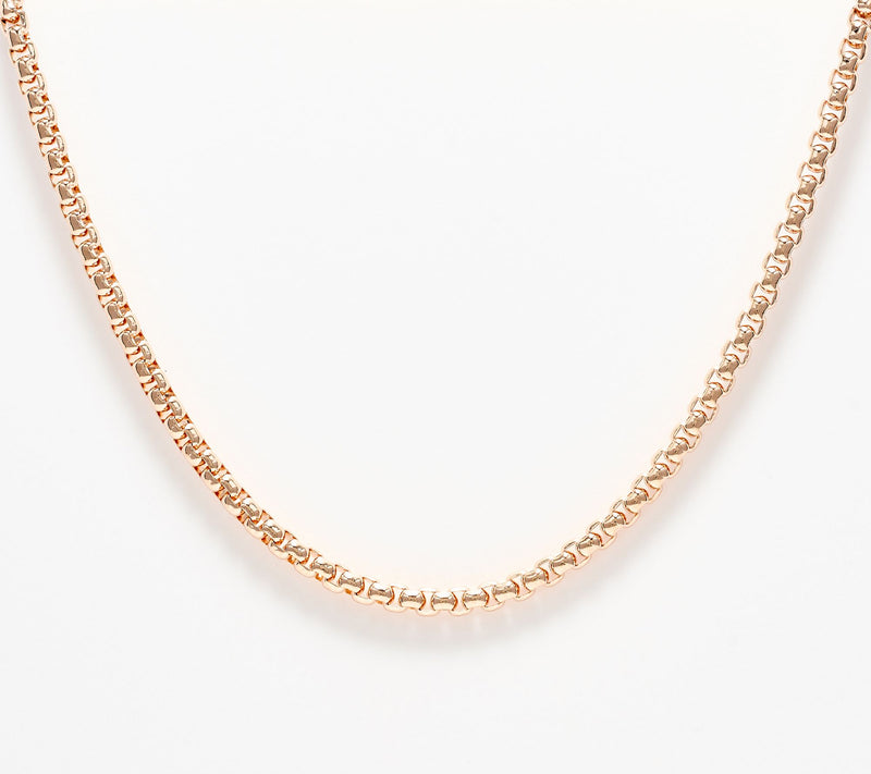 David Markstein Bronze Premiere Round Box Necklace, 16" — View 14