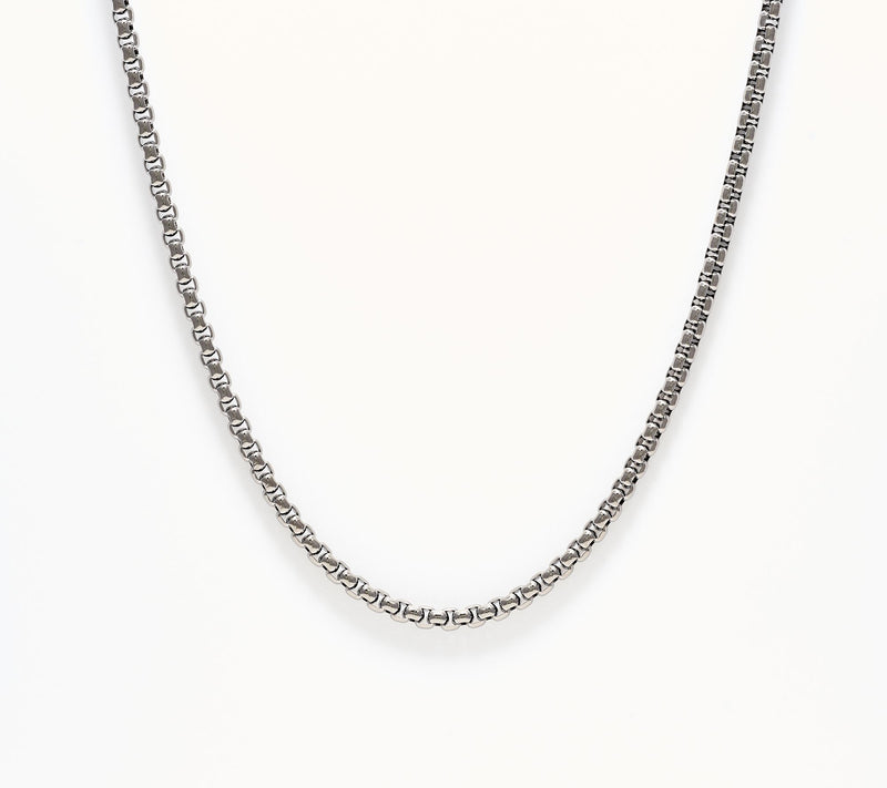 David Markstein Bronze Premiere Round Box Necklace, 20" — View 12