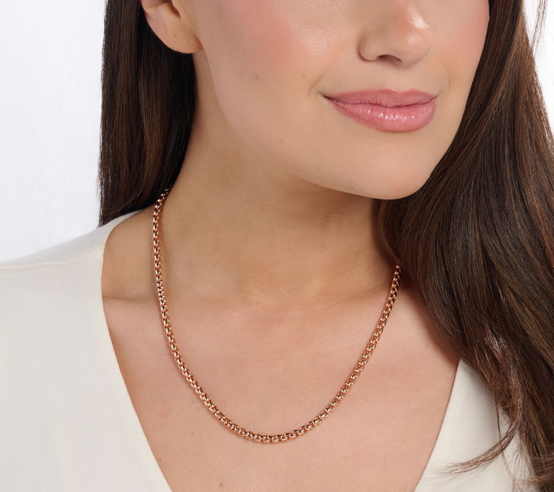 David Markstein Bronze Premiere Round Box Necklace, 20" — View 6