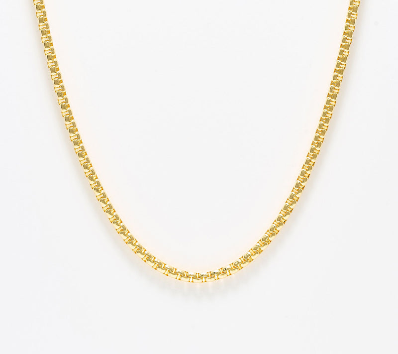 David Markstein Bronze Premiere Round Box Necklace, 20" — Main view