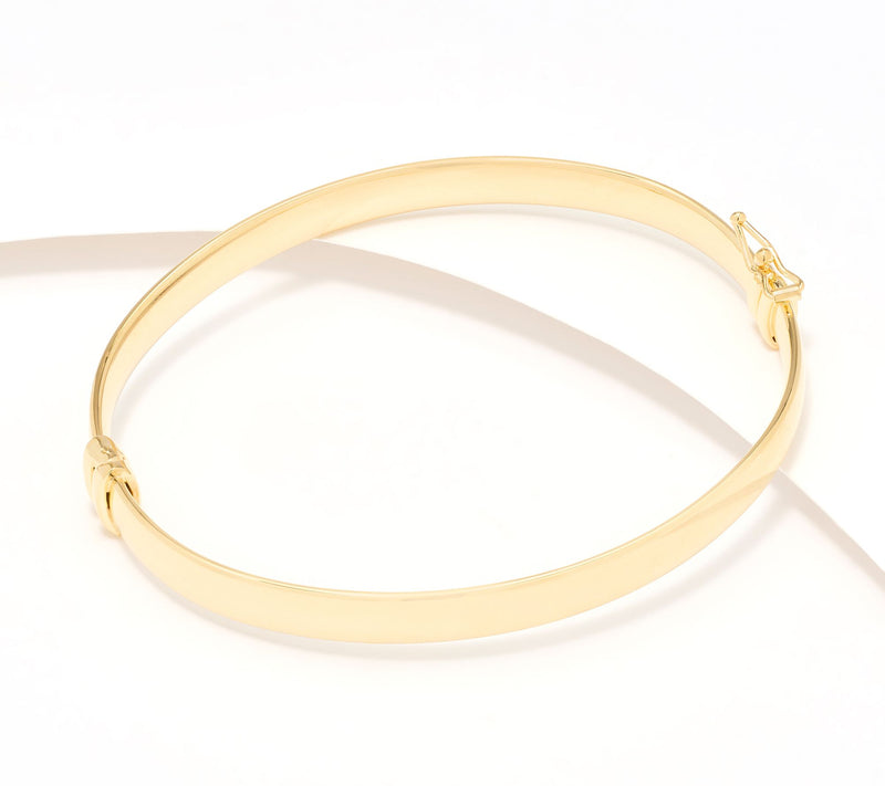 David Markstein Bronze Nuovo Oval Polished Bangle — View 12