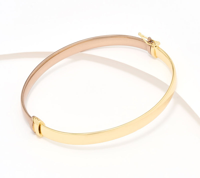 David Markstein Bronze Nuovo Oval Polished Bangle — View 14