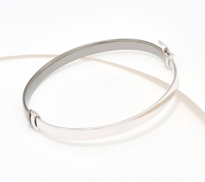 David Markstein Bronze Nuovo Oval Polished Bangle — View 15
