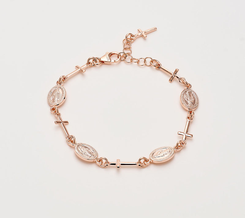 David Markstein Bronze Ponte Vecchio Religious Motif Bracelet — View 9