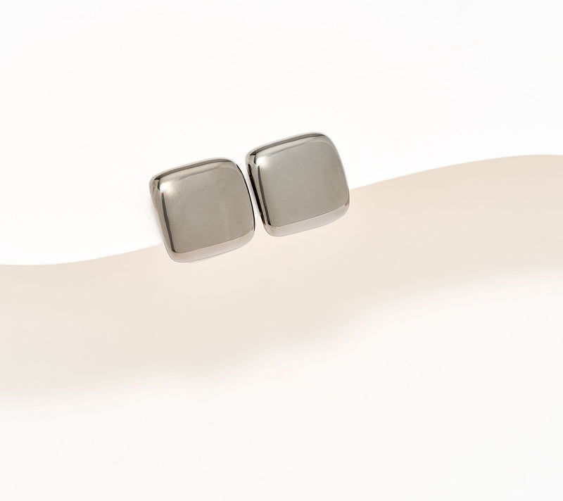David Markstein Bronze Hinged Huggie Hoop Earring — View 9