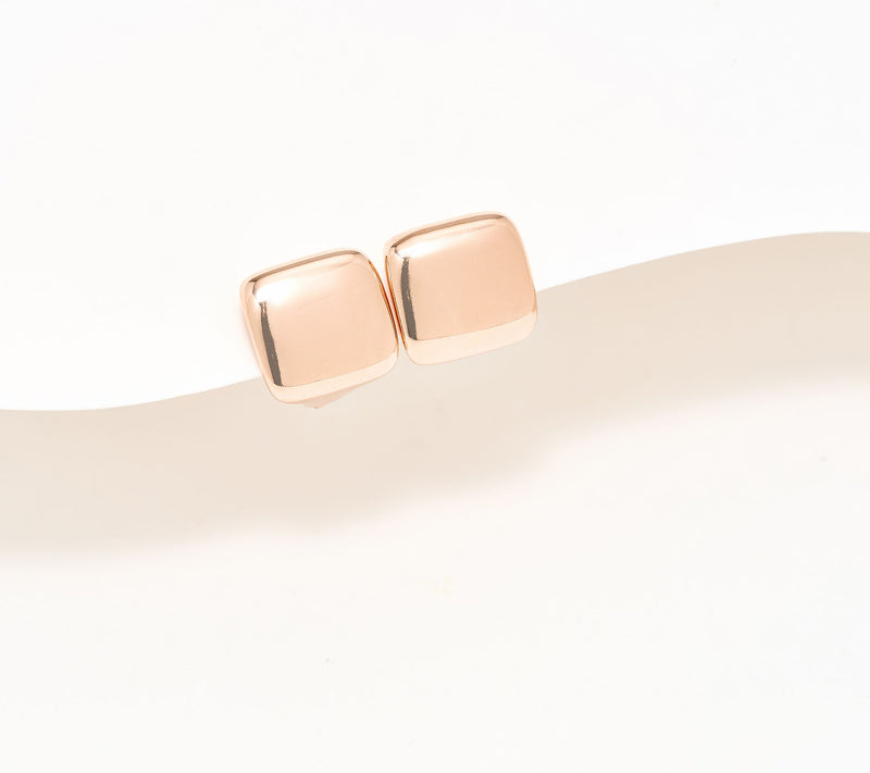David Markstein Bronze Hinged Huggie Hoop Earring — View 11
