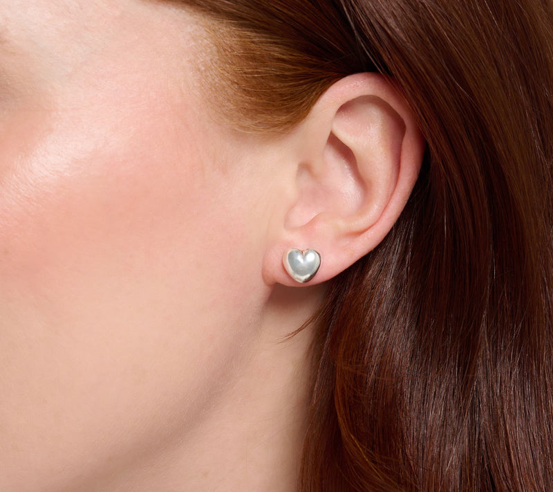 UltraFine 950 Puffy Heart Earring — View 6