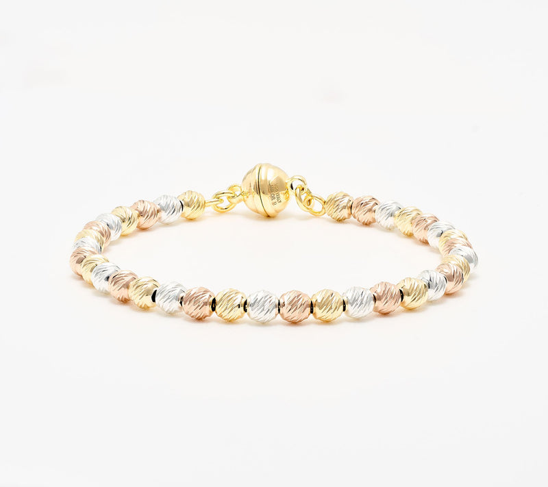 UltraFine 950 Diamond Cut Bead Bracelet — Main view