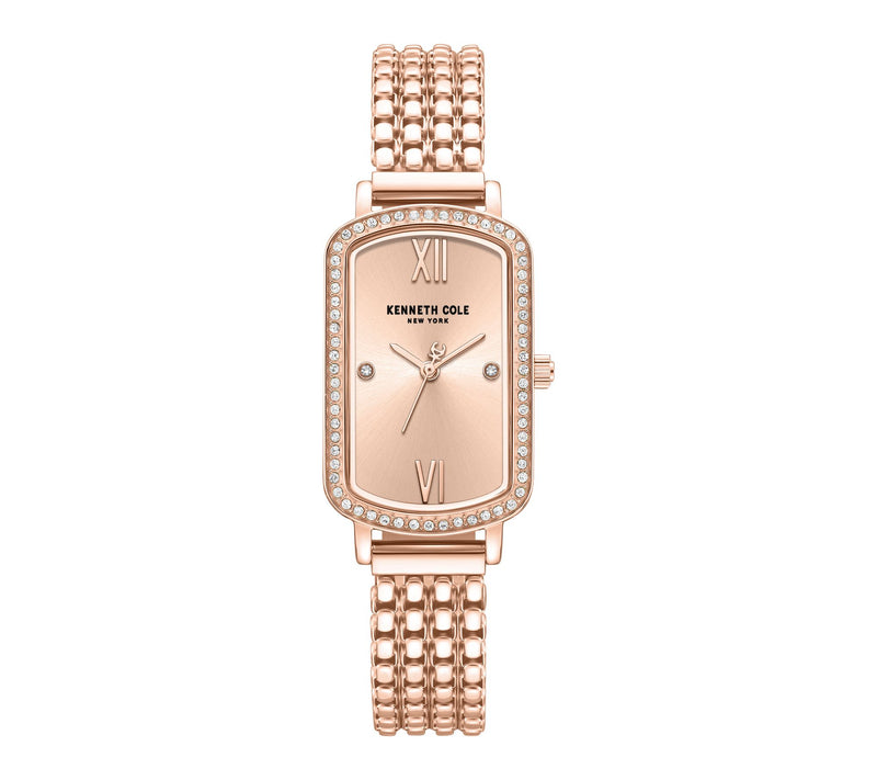 Kenneth Cole New York Women's Rosetone CrystalWatch — Main view