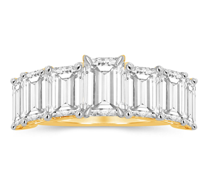 Fire Light 5.00 cttw Lab Grown Diamond Ring, 14K Gold — View 7