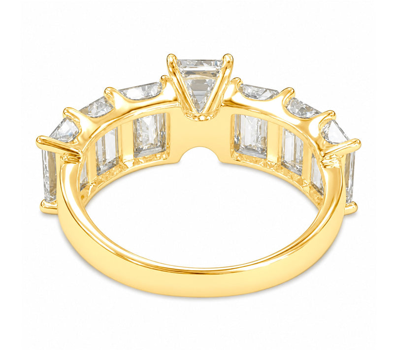 Fire Light 5.00 cttw Lab Grown Diamond Ring, 14K Gold — View 2