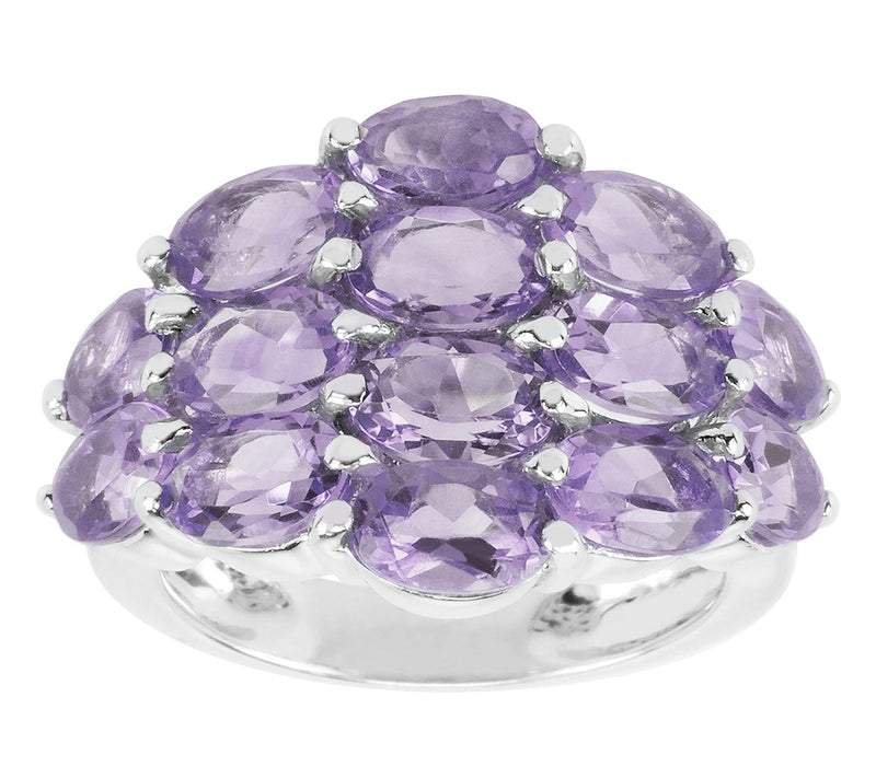 Affinity Gems Amethyst Special Occasion Ring, Sterling Silver — View 5