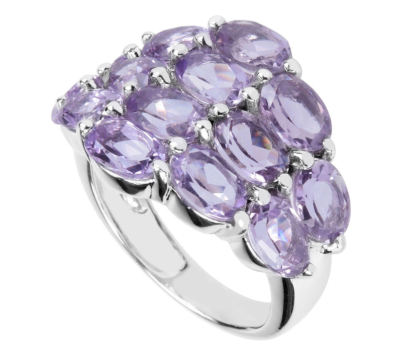 Affinity Gems Amethyst Special Occasion Ring, Sterling Silver — View 2