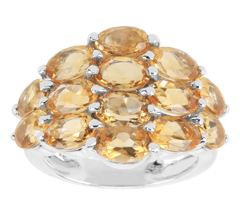 Affinity Gems Citrine Special Occasion Ring, Sterling Silver — Main view