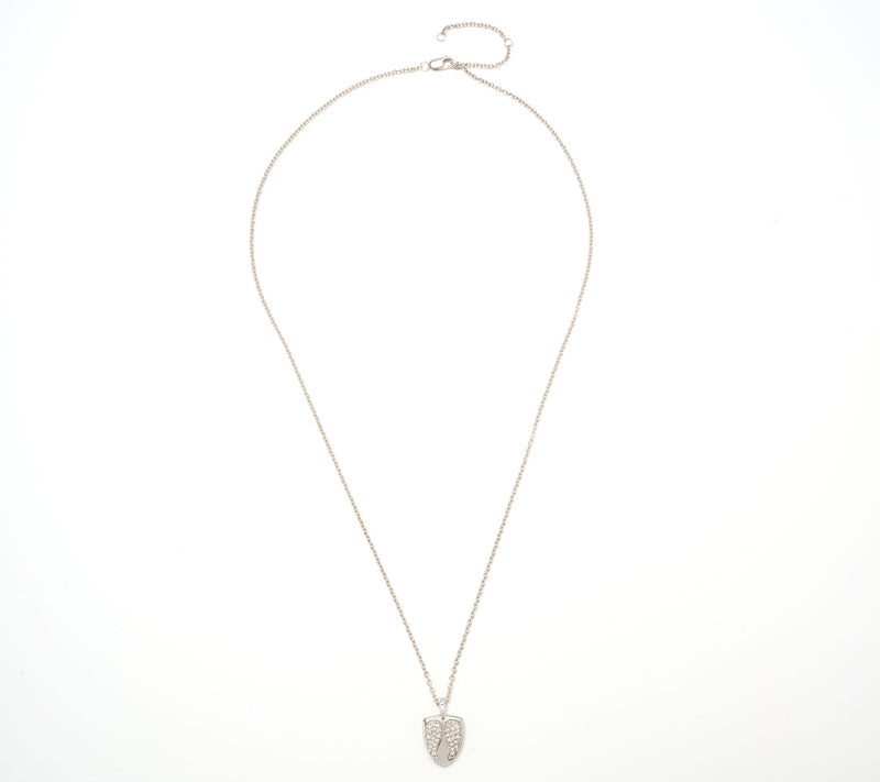 Fire Light Lab Grown Diamonds .25 cttw Angel Pendant, Sterl — View 4