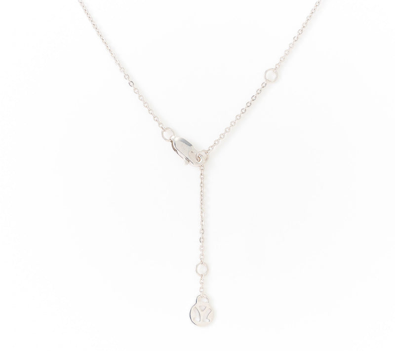 Carlo Viani Americana Butterfly Motif Necklace, Sterling Silver — View 2