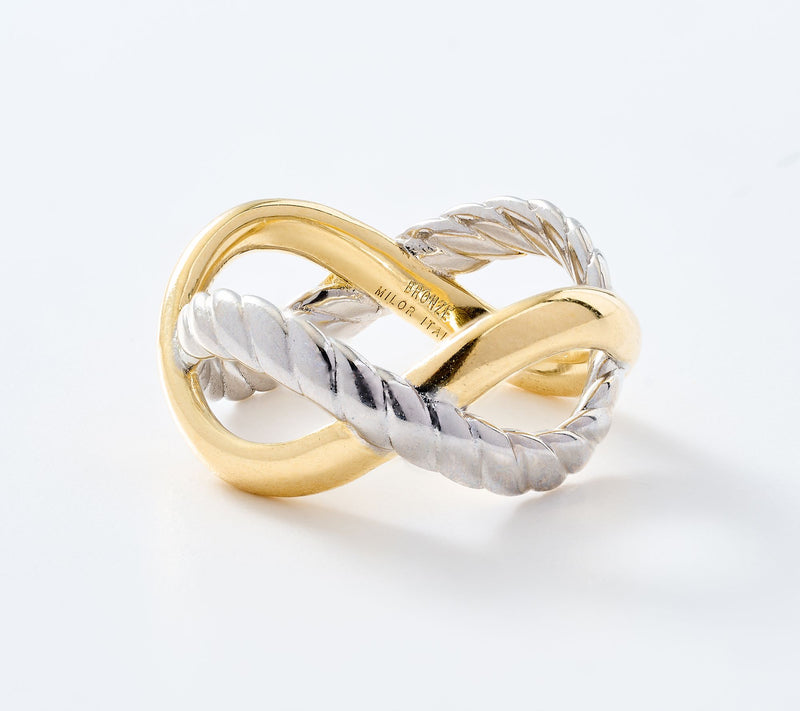 David Markstein Bronze Premier Double Wrapped Ring — Main view