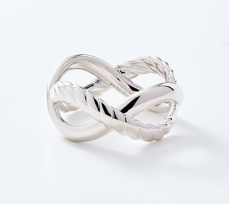 David Markstein Bronze Premier Double Wrapped Ring — View 11