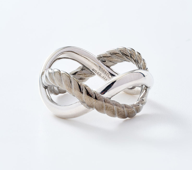 David Markstein Bronze Premier Double Wrapped Ring — View 15