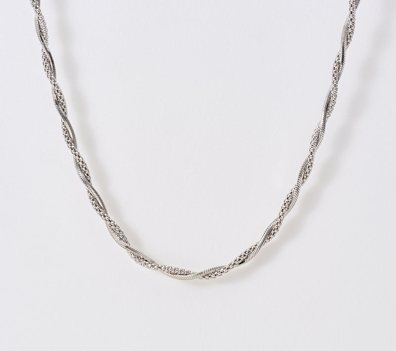 David Markstein Bronze Debut Wrapped Double Necklace — View 12