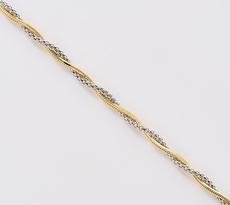 David Markstein Bronze Debut Wrapped Double Necklace — View 2