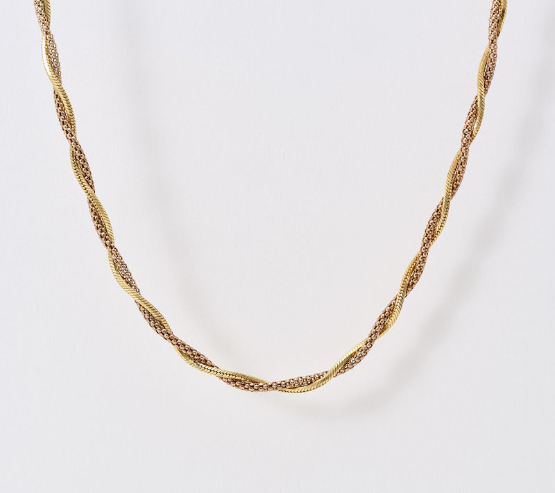 David Markstein Bronze Debut Wrapped Double Necklace — View 15