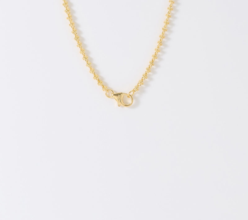 David Markstein Bronze Status Link Necklace, 16" — View 3