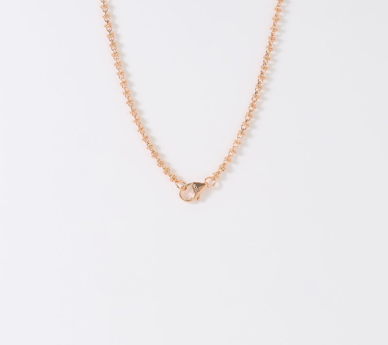 David Markstein Bronze Status Link Necklace, 18" — View 3