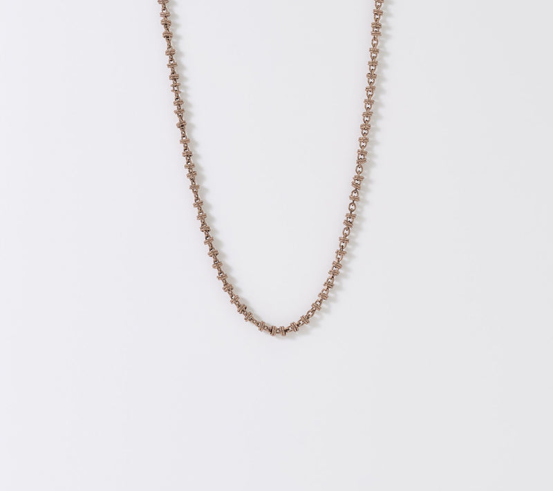 David Markstein Bronze Status Link Necklace, 20" — View 11