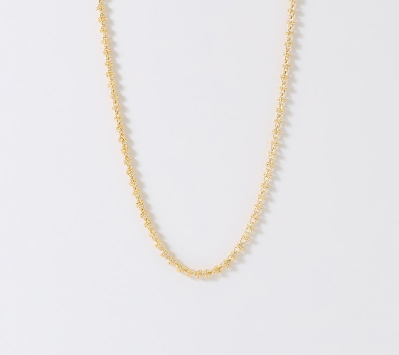 David Markstein Bronze Status Link Necklace, 22" — Main view