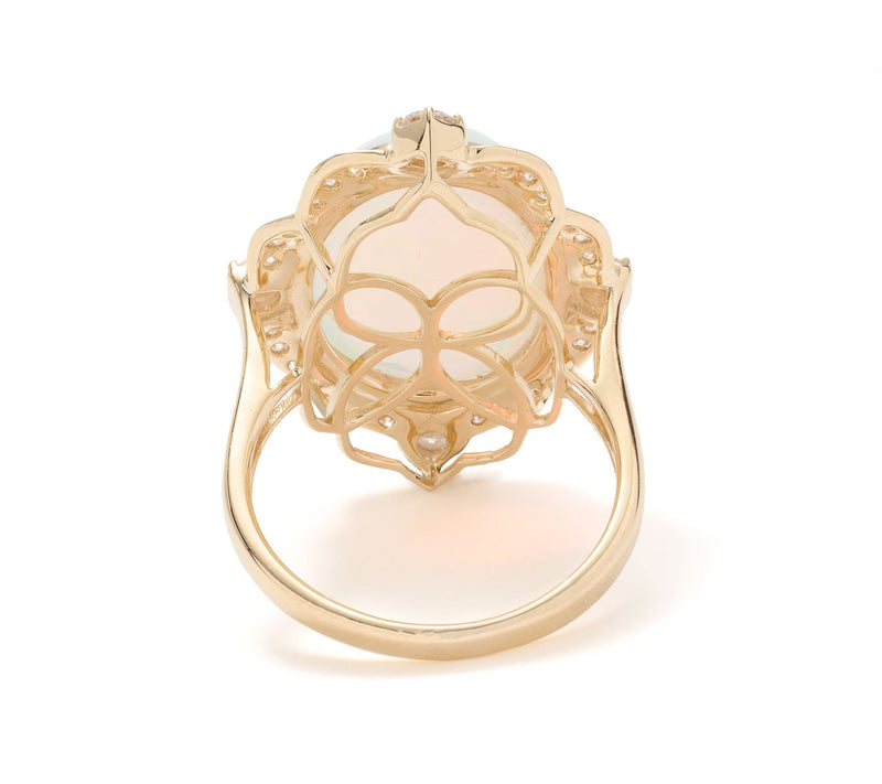 Color by Jeff Moseley Ethiopian Opal Ring, 14K Gold — View 4
