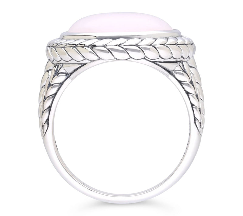 Tiffany Kay Studio Sterling Opal Herringbone Cocktail Ring — View 2