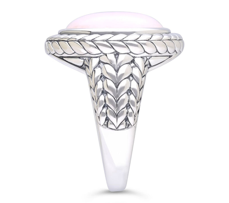 Tiffany Kay Studio Sterling Opal Herringbone Cocktail Ring — View 3