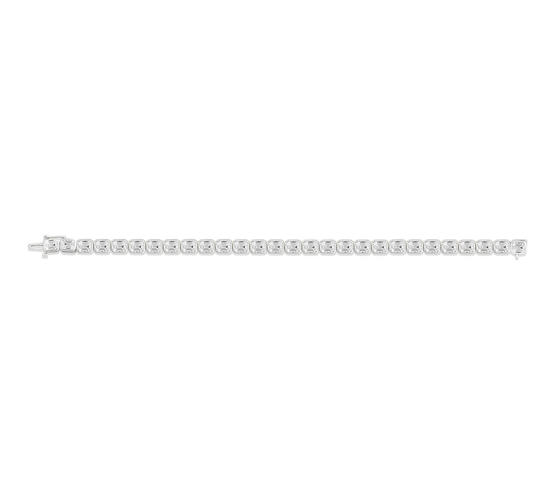 Fire Light 14.00 cttw Lab Grown Diamond TennisBracelet, 14K — View 2