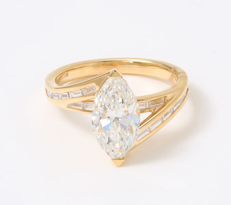 Smiling Rocks Lab Grown Diamonds 2.60 cttw Ring, 14K Gold — Main view