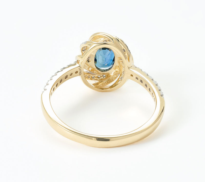 Vault Discoveries Australian Blue Sapphire, 14K Yellow Gold — View 3