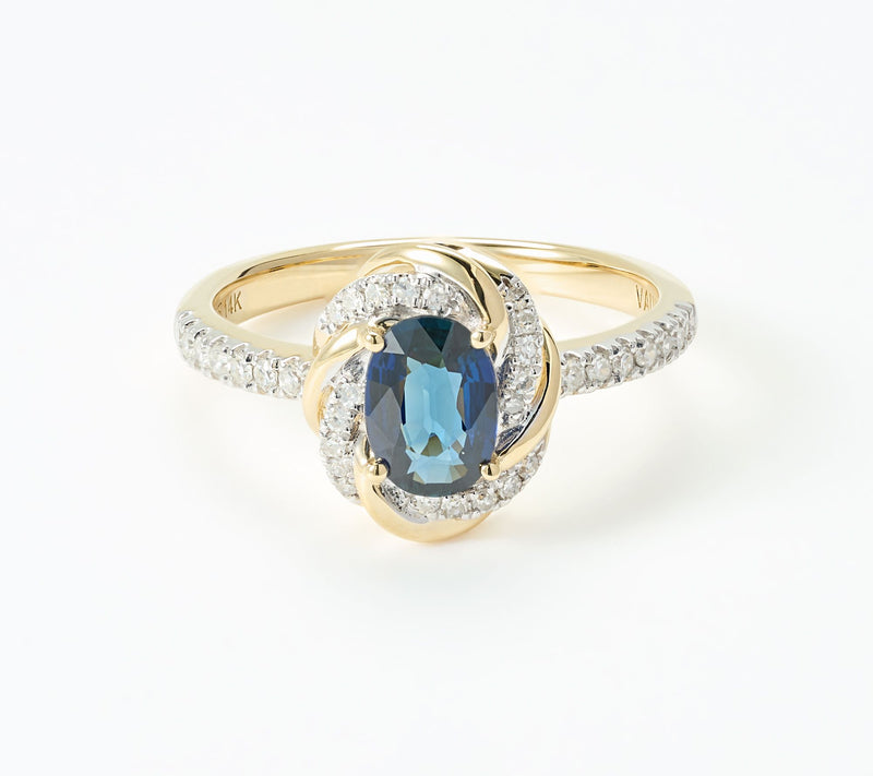 Vault Discoveries Australian Blue Sapphire, 14K Yellow Gold — View 2