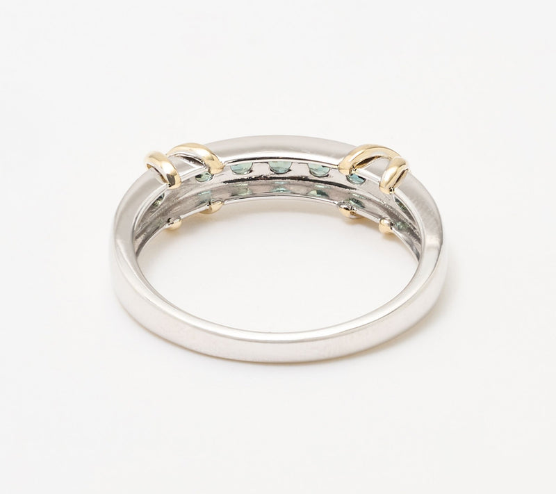 Vault Discoveries Vietnamese Teal Sapphire, 14K Gold — View 2