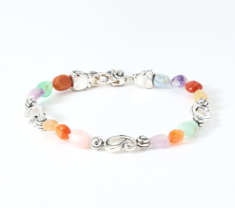 Third Person Sterling Silver Creative Soul Opal Bracelet, 12.5g — Main view