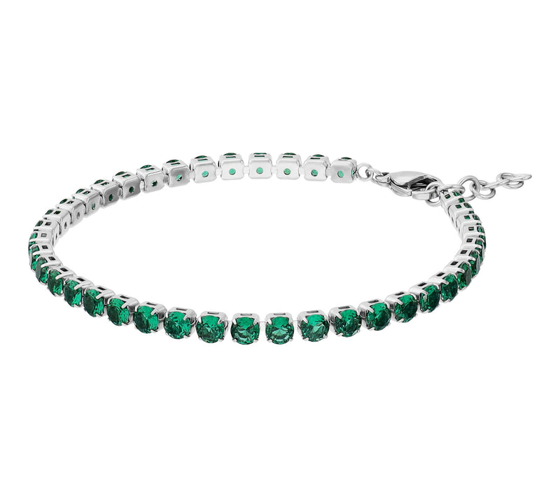 Steel by Design 9.75 cttw Tennis Bracelet — View 13